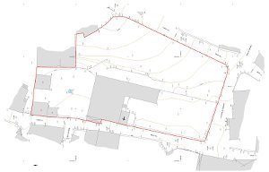 Levantamento topográfico ou planta topográfica